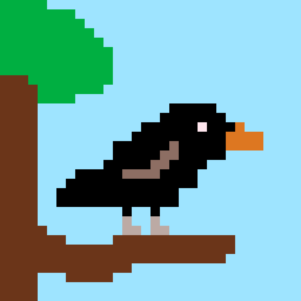 Pixel Crows Magic Eden