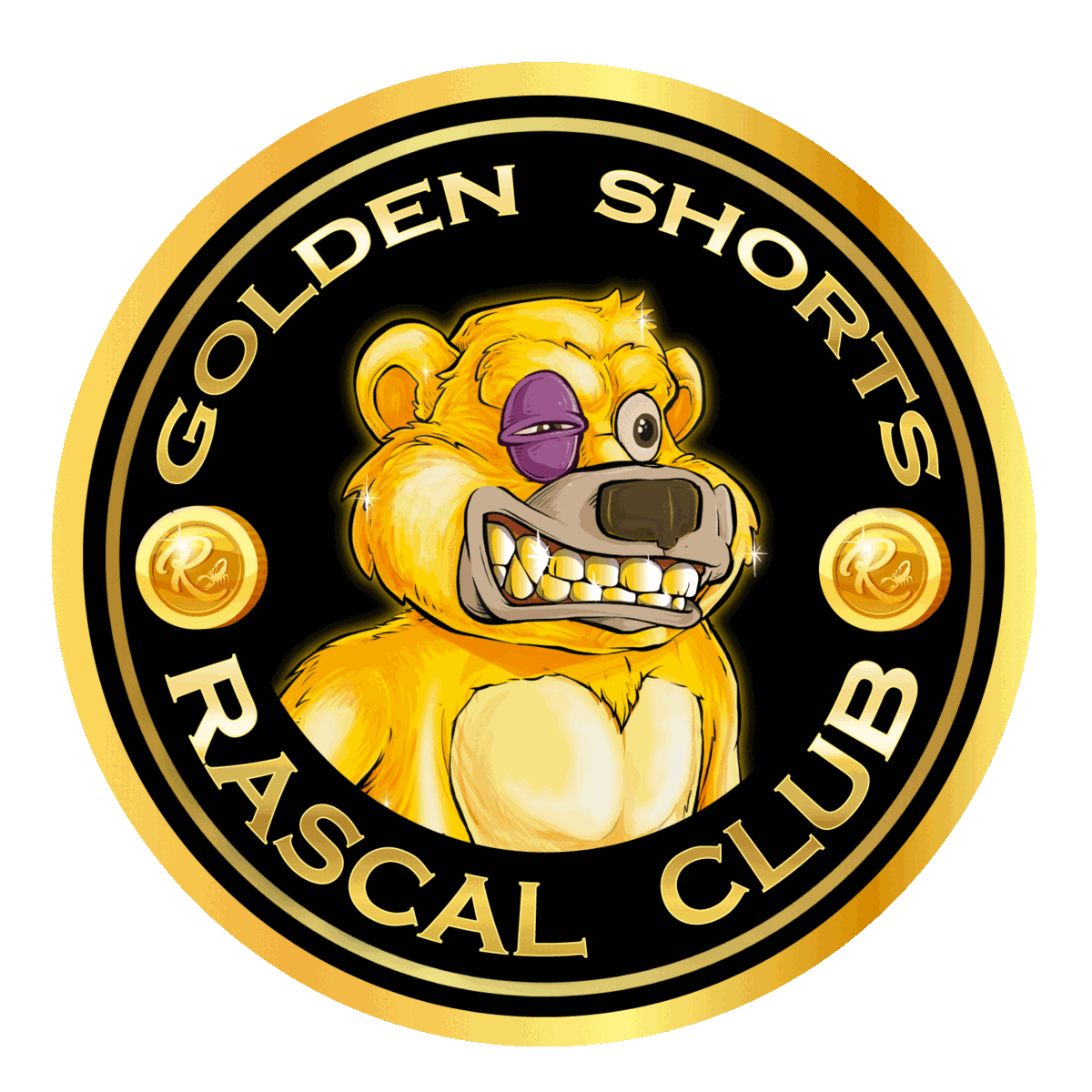 Collectiebeeld van Golden Shorts Rascal Club