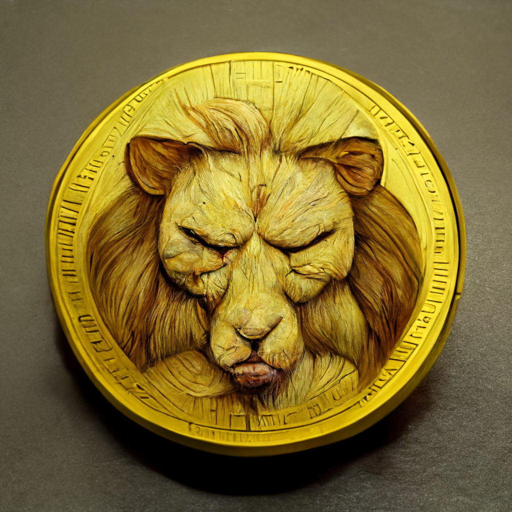 Lion Coin Flip