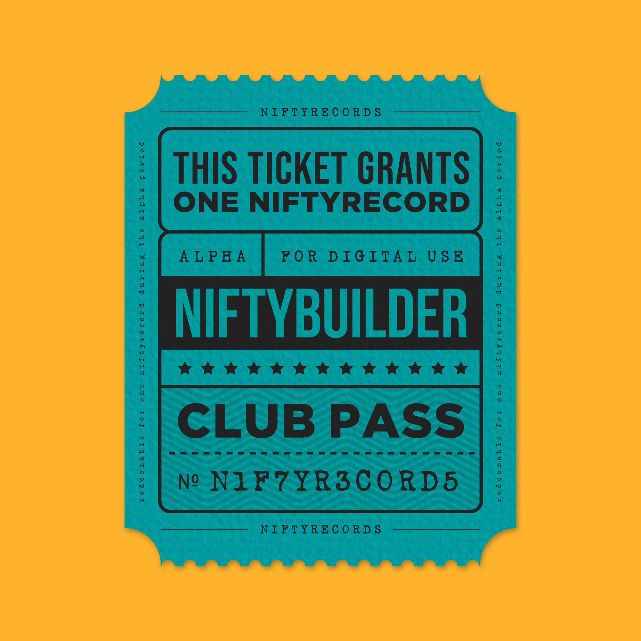 NiftyBuilders Club Pass