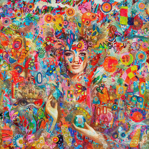 1of1 Art on Bitcoin by Eka