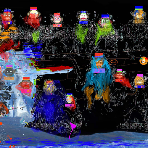 21 BTC Monkeys by Hafftka