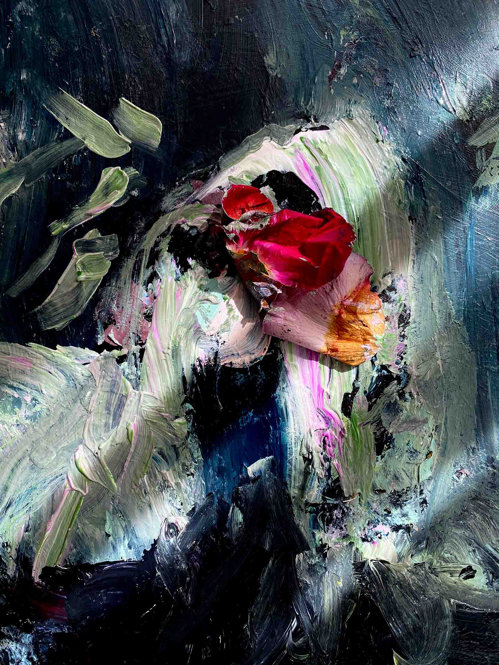 A Girl You Never Met Print by Zoe Louise