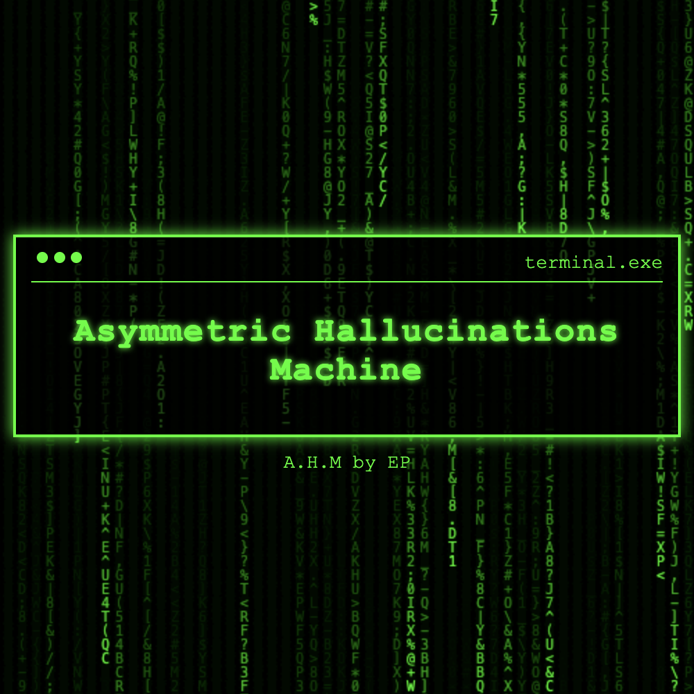 Asymmetric Hallucinations Machine by EP