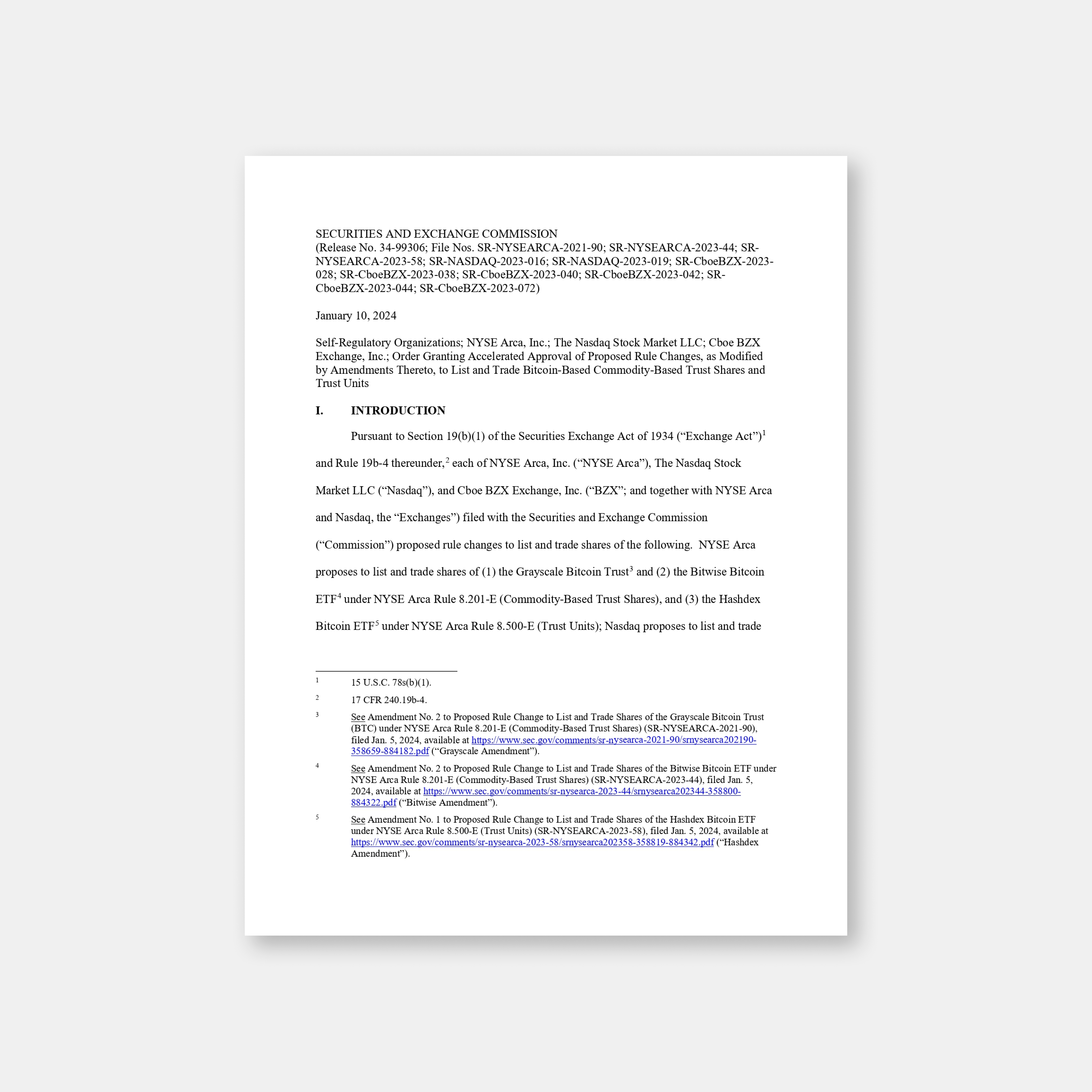 BTC ETF Approval Inscription