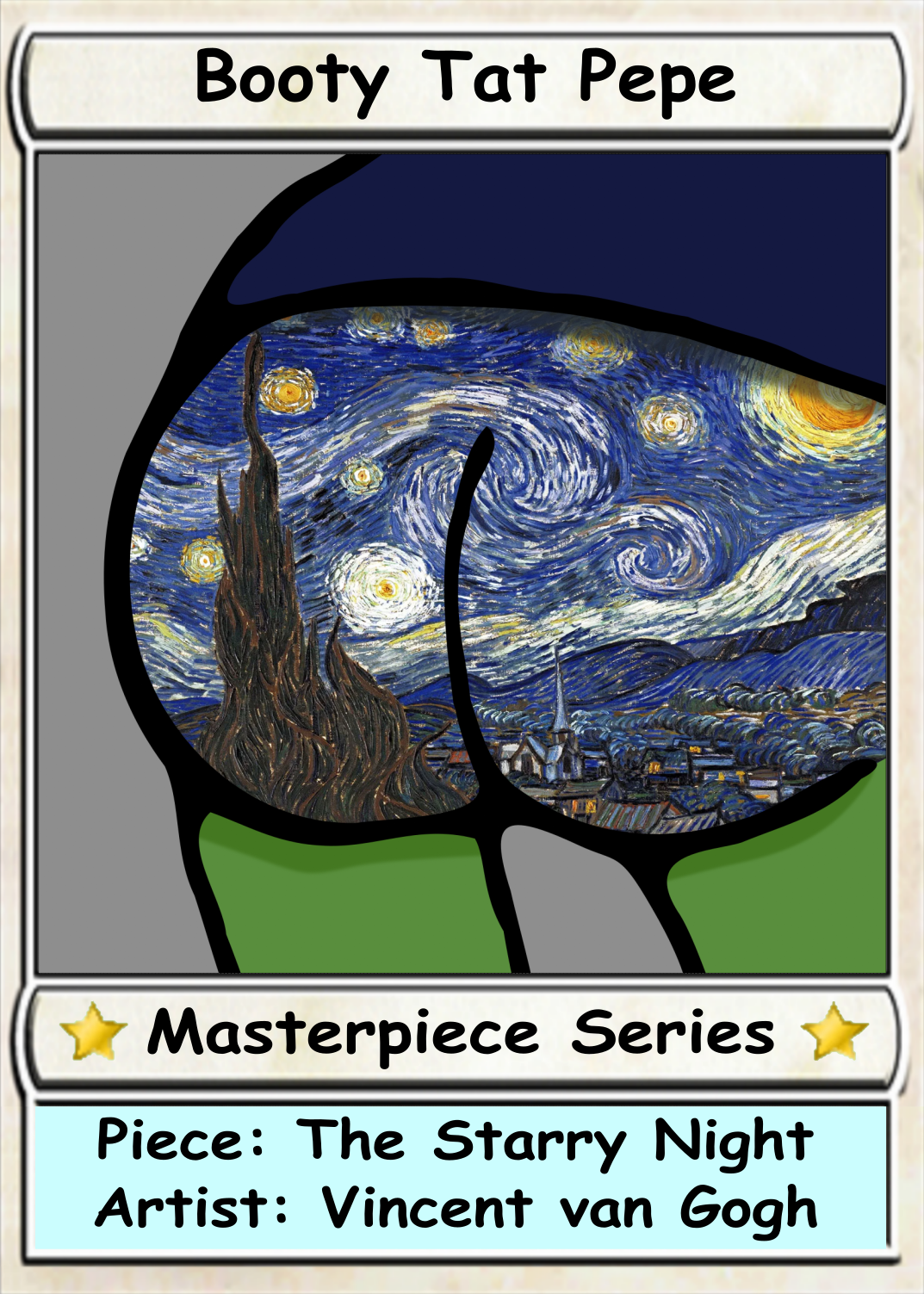 Booty Tat Pepe: Masterpieces