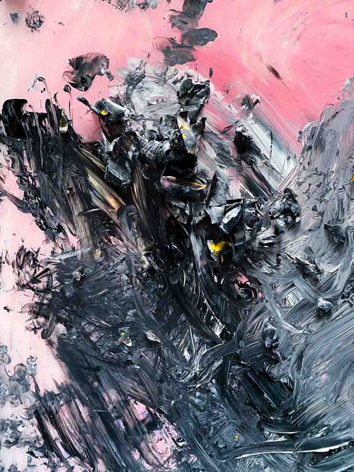 Dust Once Silk Print by Zoe Louise