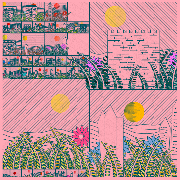 Fragmented Landscapes by RosbelDev