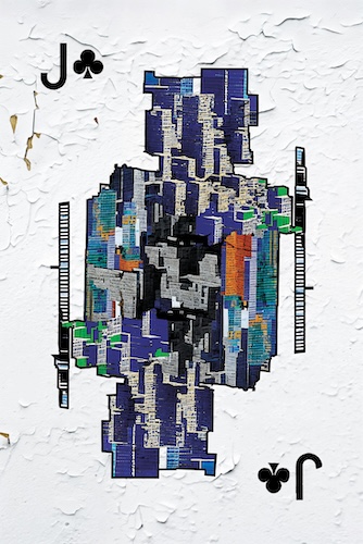 Jack of Clubs - Prints by Costo Bravo