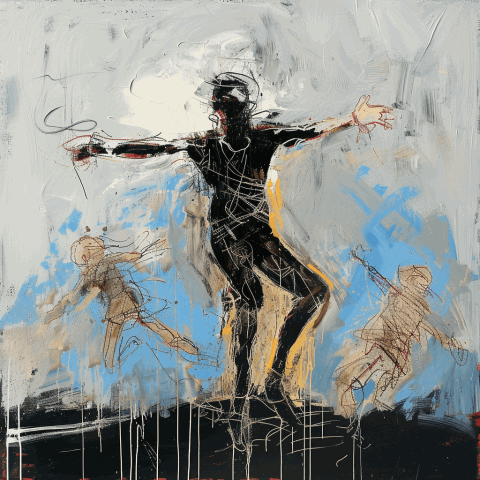 Jumping Into The Unknown by Hafftka