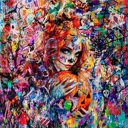 Mysterious Orange by Eka