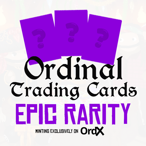  Ordinal Trading Cards - Epics