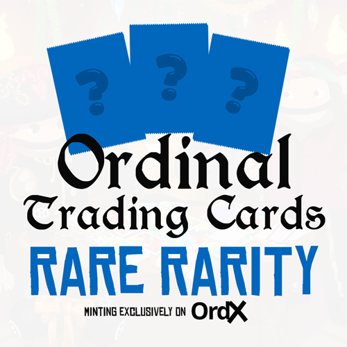  Ordinal Trading Cards - Rares