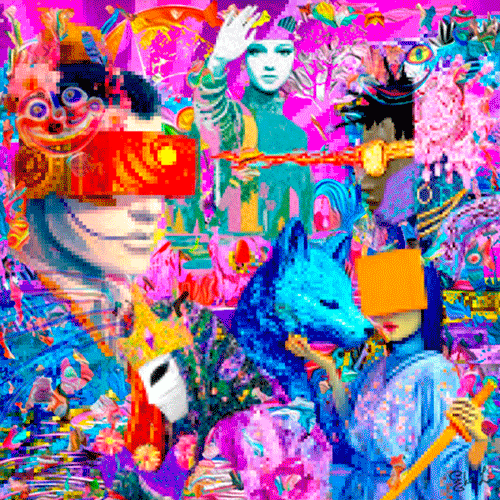 Pixelated Hallucinations by Eka