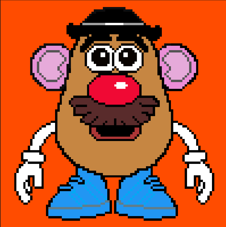 Pixel Potato Heads