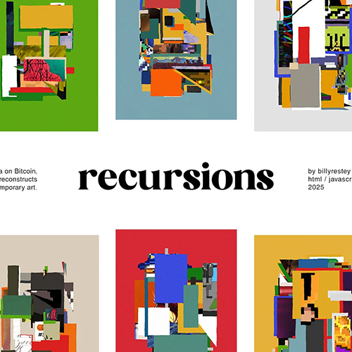 Recursions by Billy Restey-logo