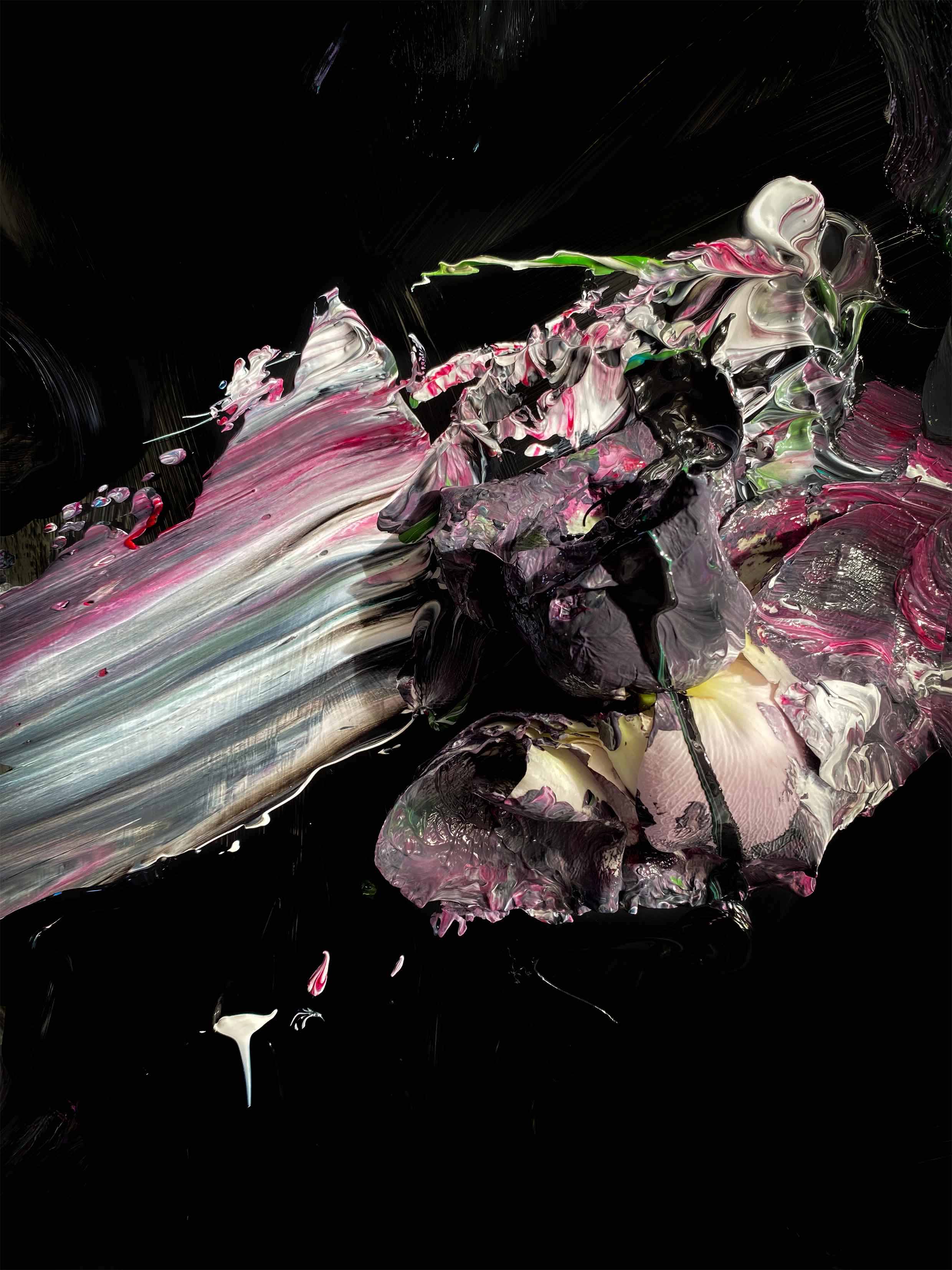 The Intensity For Life Print by Zoe Louise