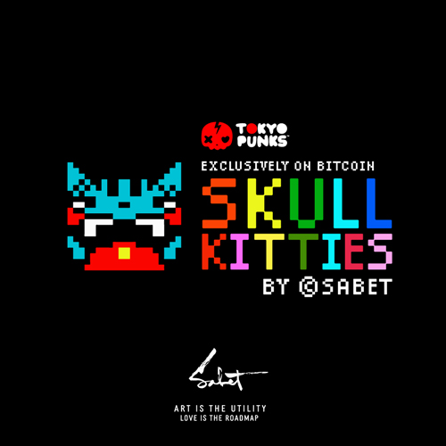 TOKYO PUNKS | SKULL KITTIES BY SABET