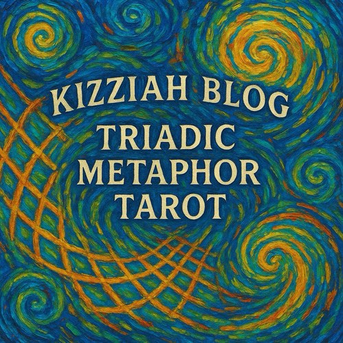 Triadic Metaphor Tarot Cards - AI Bitcoin Recursion Thesis