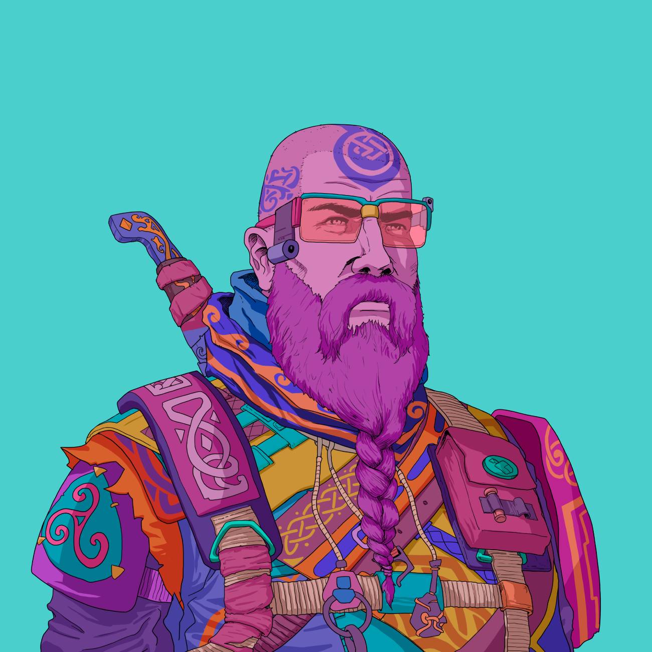 Vaporwave Vikings
