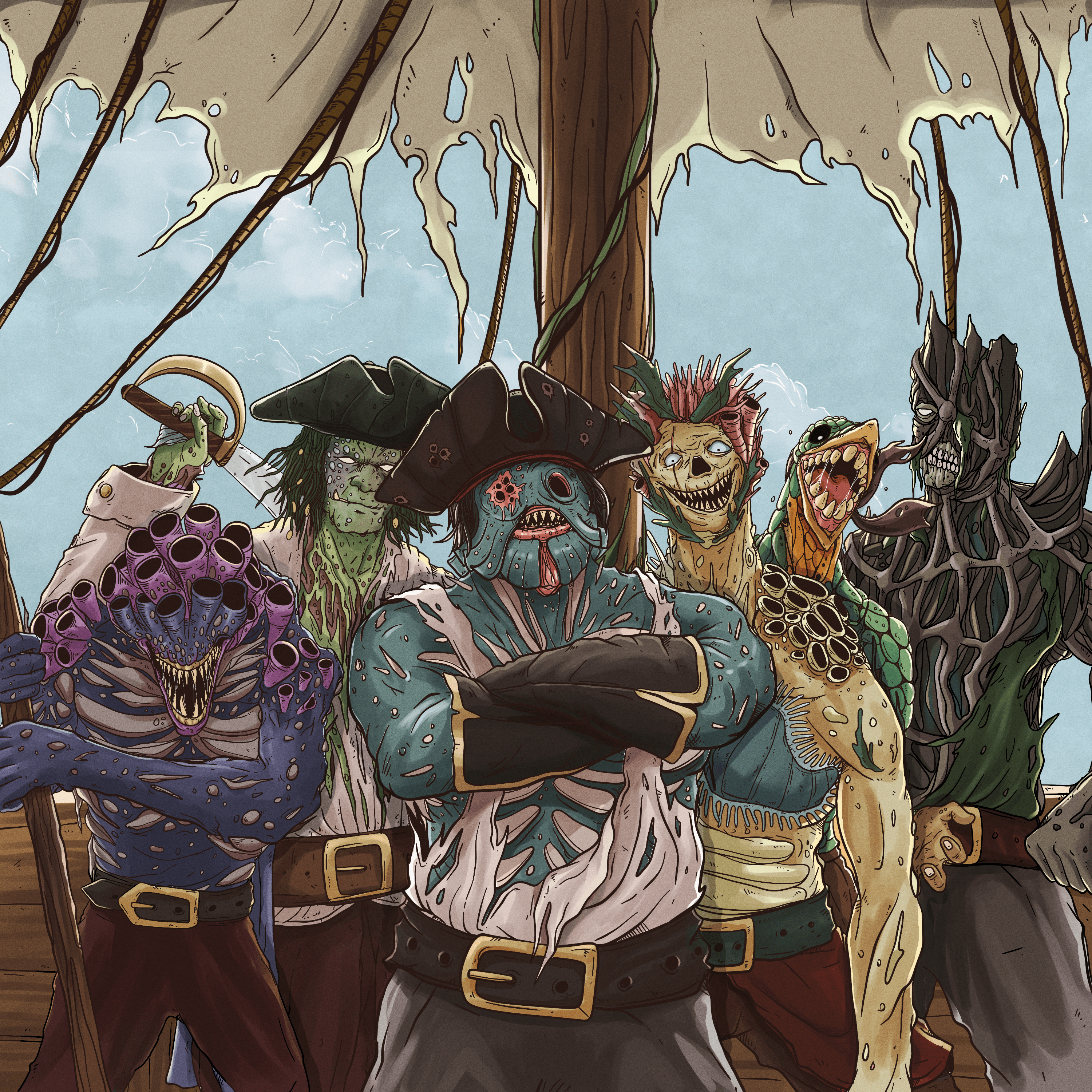 Collectiebeeld van The Seven Seas: Crew